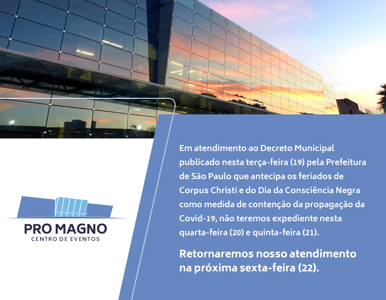 PRO MAGNO Centro de eventos PRO MAGNO Centro de eventos